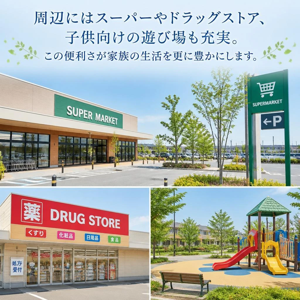 家族向けの周辺施設