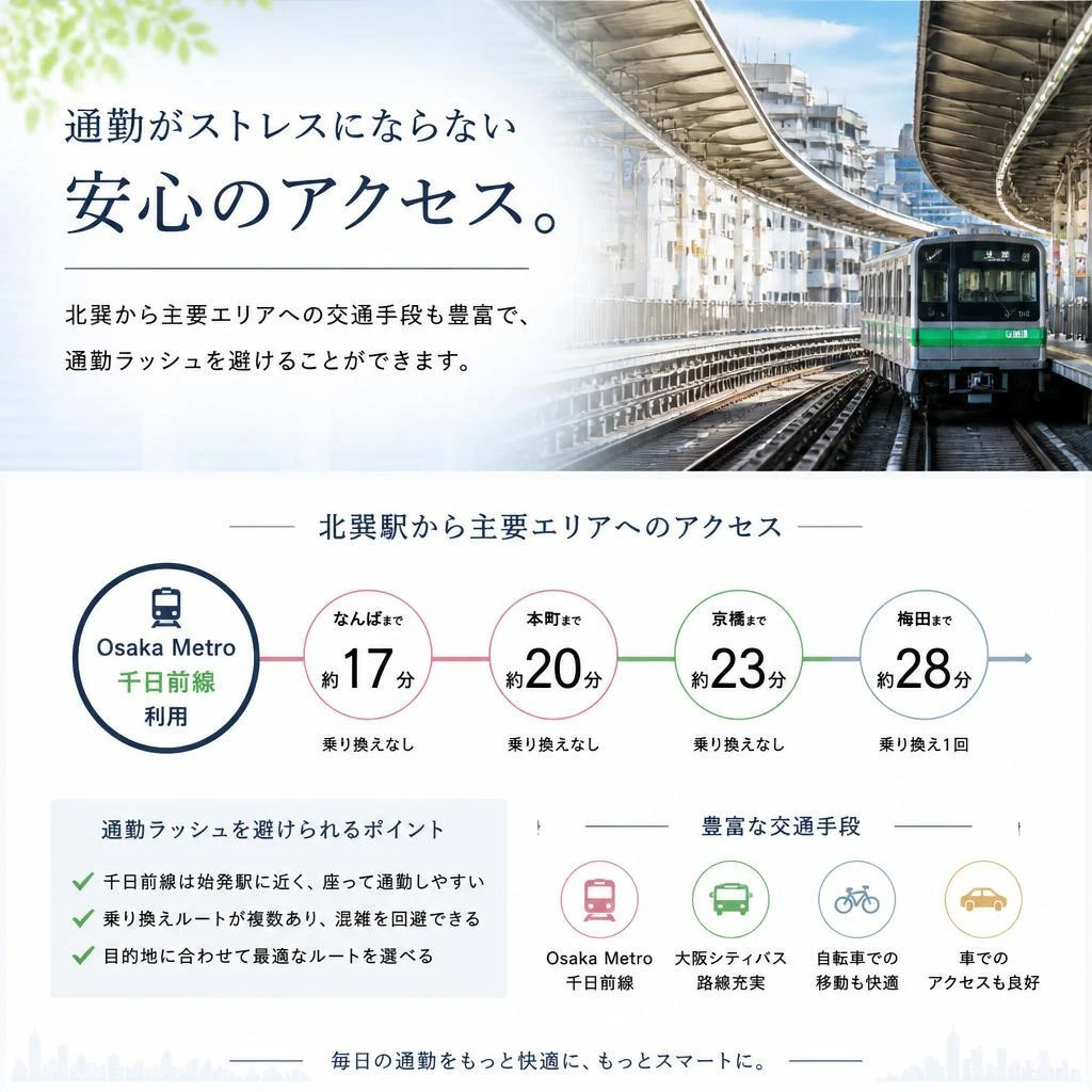 通勤の便利さ